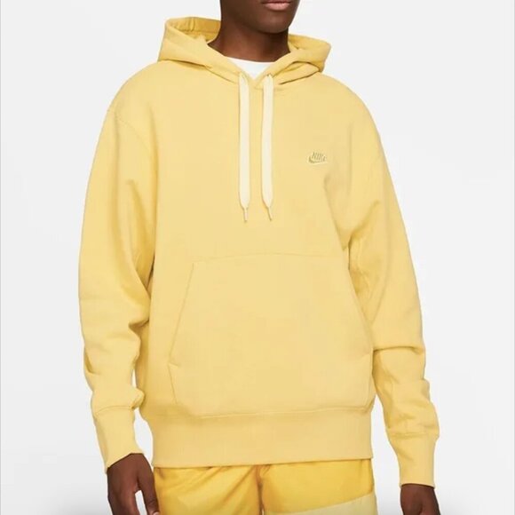 Nike Classic Fleece Heavy Pullover Cotton Hoodie - Picture 1 of 5